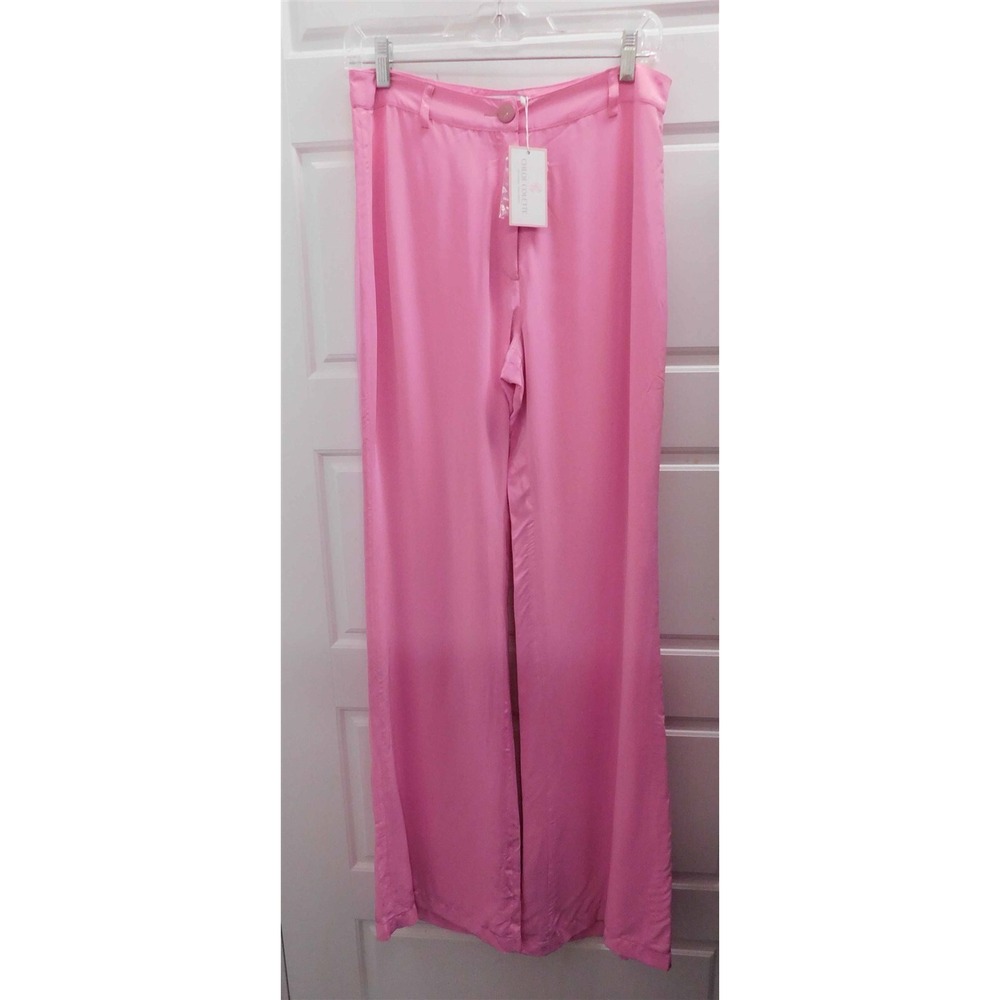 New Chloe Colette Pink Fuchsia Pants sz M‎